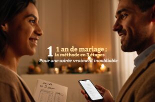 1 an de mariage : la méthode en 3 étapes pour une soirée inoubliable (sans clichés)