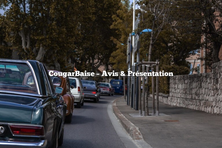 CougarBaise – Avis & Présentation