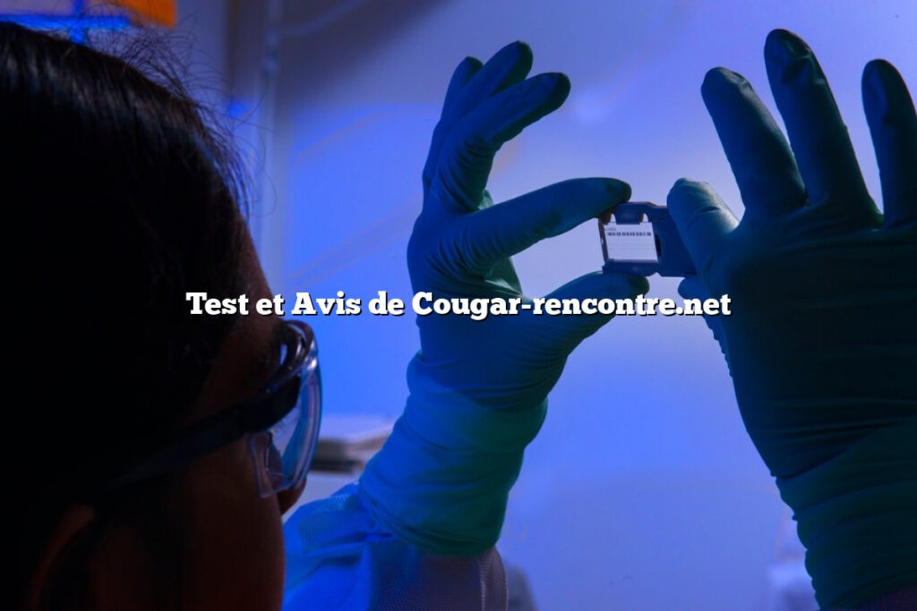 Test et Avis de Cougar-rencontre.net