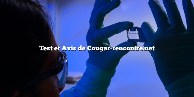 Test et Avis de Cougar-rencontre.net